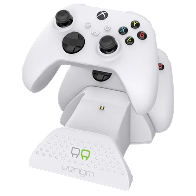 Venom VS2871 Xbox Series X & S fehér dupla töltőállomás + 2db akkumulátor
