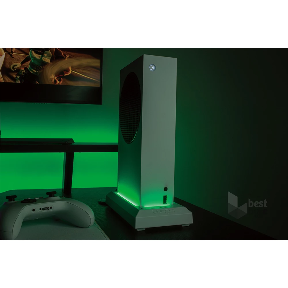 Venom VS3510 Xbox Series S fehér RGB LED állvány