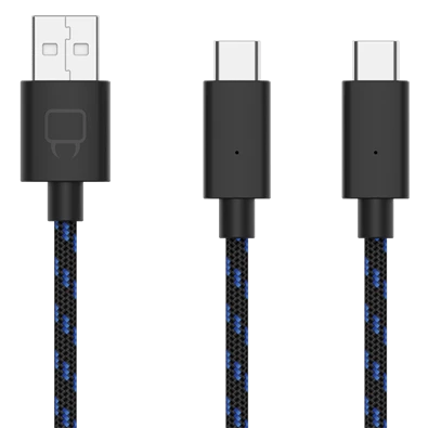 Venom VS5002 PS5 Dual Play & Charge 3m USB Type-C fekete töltőkábel