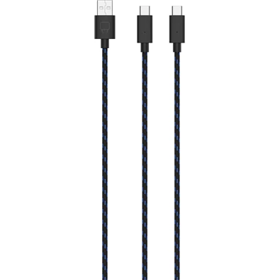 Venom VS5002 PS5 Dual Play & Charge 3m USB Type-C fekete töltőkábel