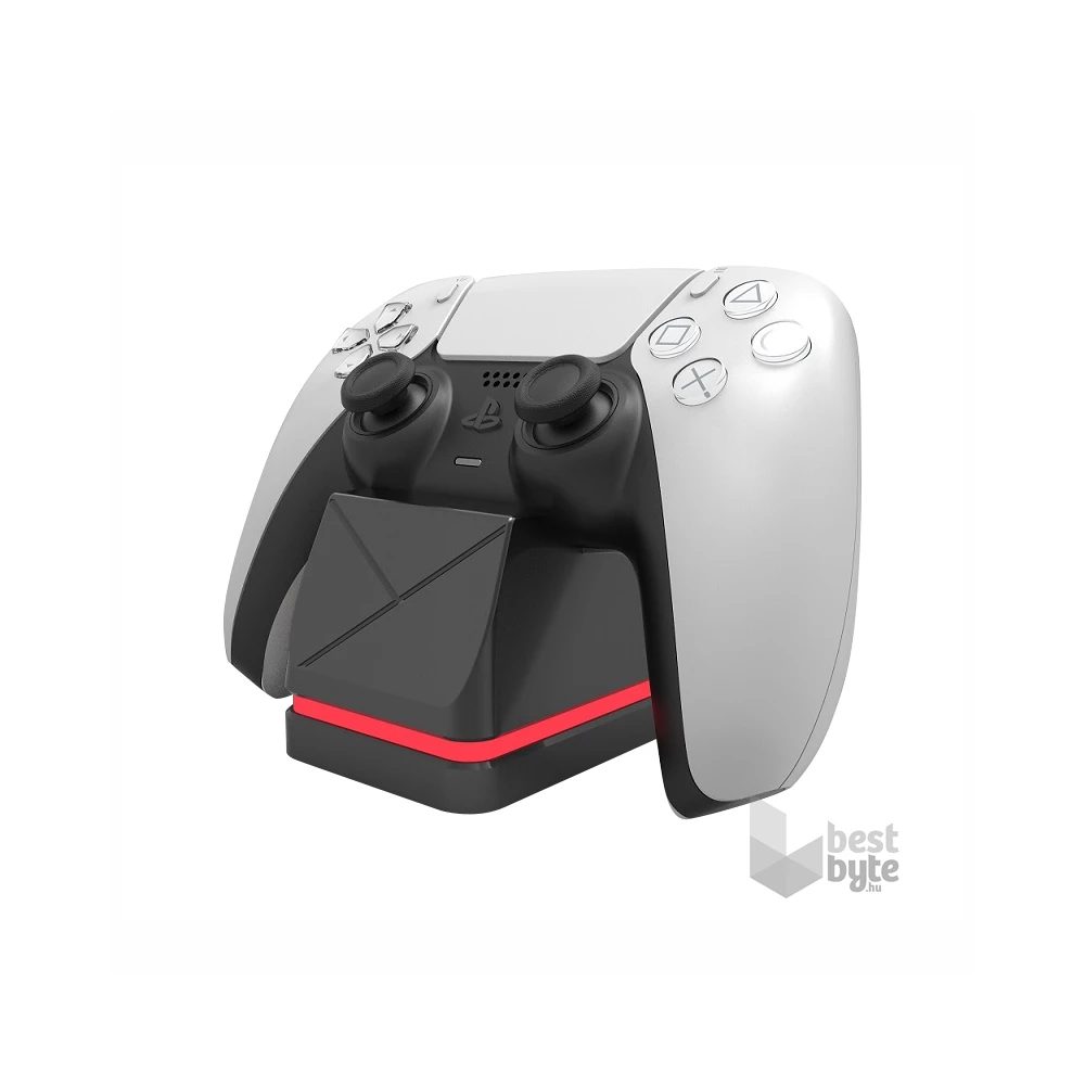 Ventaris D100B PS5 Single kontroller fekete töltőállomás