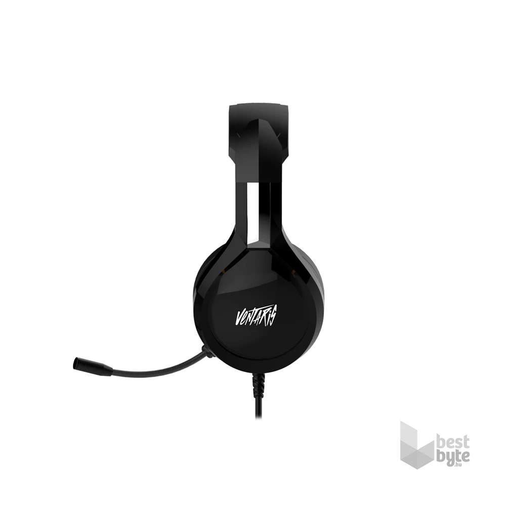 Ventaris H200 PS4 fekete gamer headset