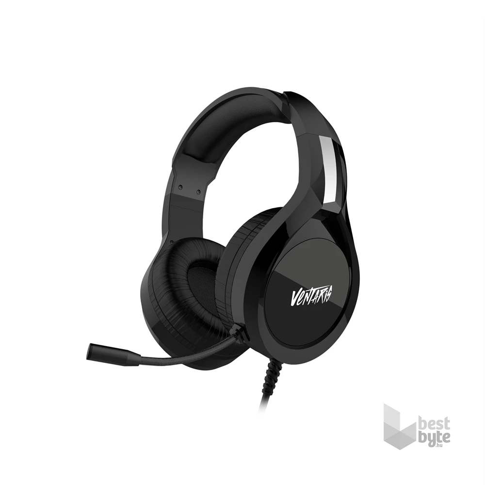 Ventaris H200 PS4 fekete gamer headset