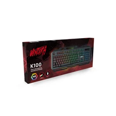 Ventaris K100 RGB HUN gamer billentyűzet