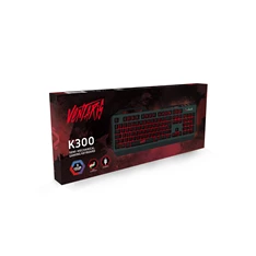 Ventaris K300 RGB HUN gamer billentyűzet