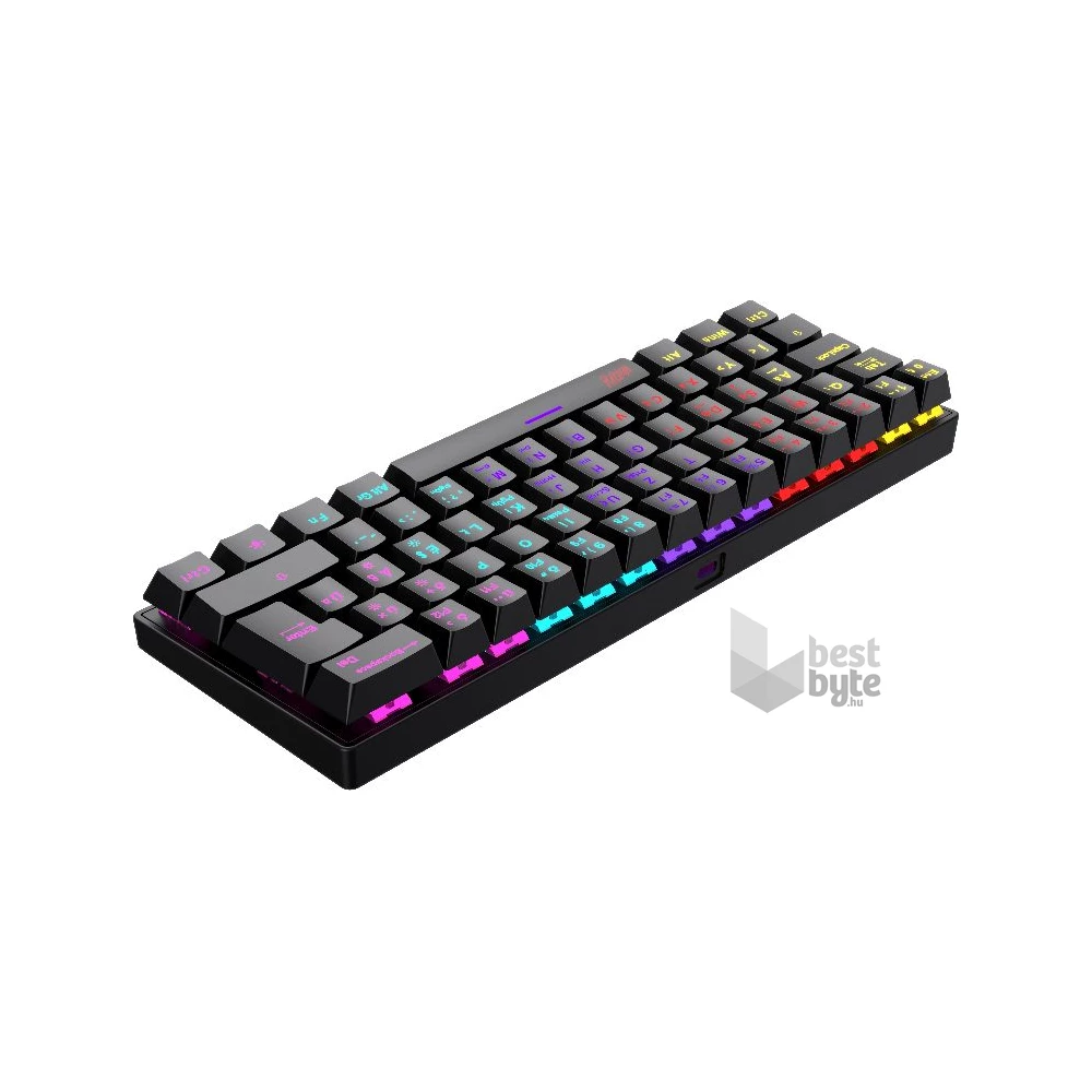 Ventaris Lissgard RGB (Blue Switch) HUN Mechanikus gamer billentyűzet