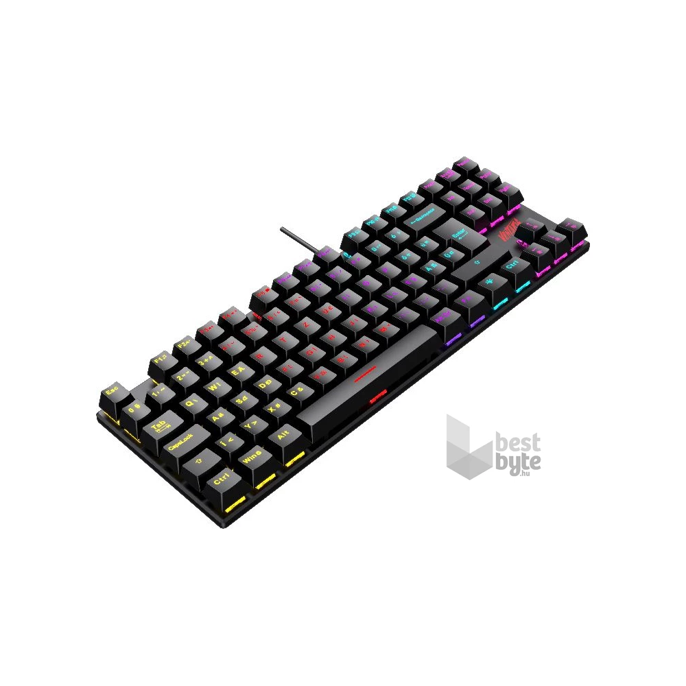 Ventaris Malevik K700-R RGB (Red Switch) HUN Mechanikus gamer billentyűzet
