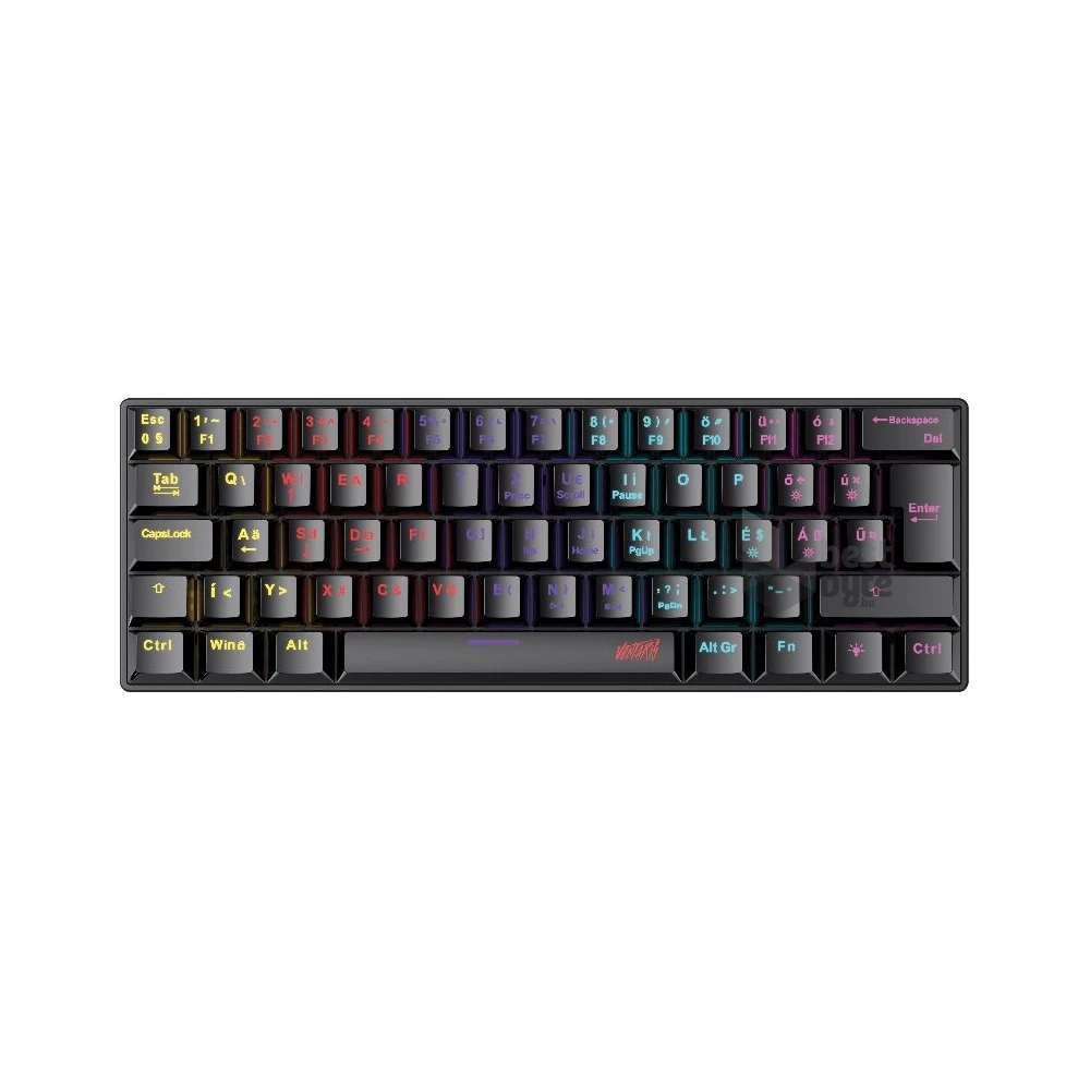 Ventaris Lissgard RGB (Blue Switch) HUN Mechanikus gamer billentyűzet