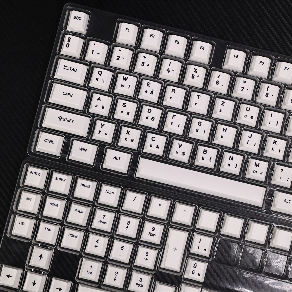 Ventaris Phoenix Keycap KC-500 slim – Magyar PBT billentyűsapka készlet, Cherry kompatibilis mechanikus billentyűzethez