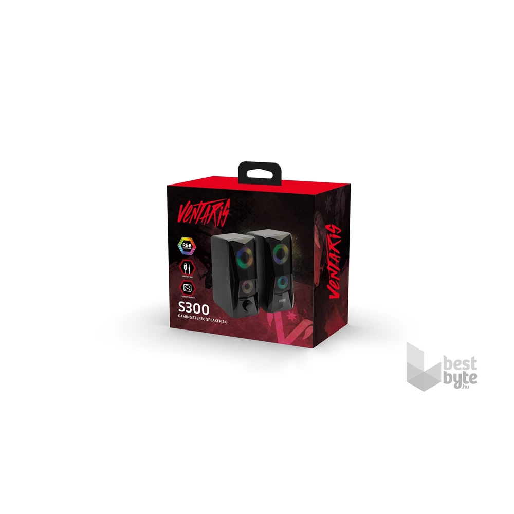 Ventaris S300 RGB gamer hangszóró