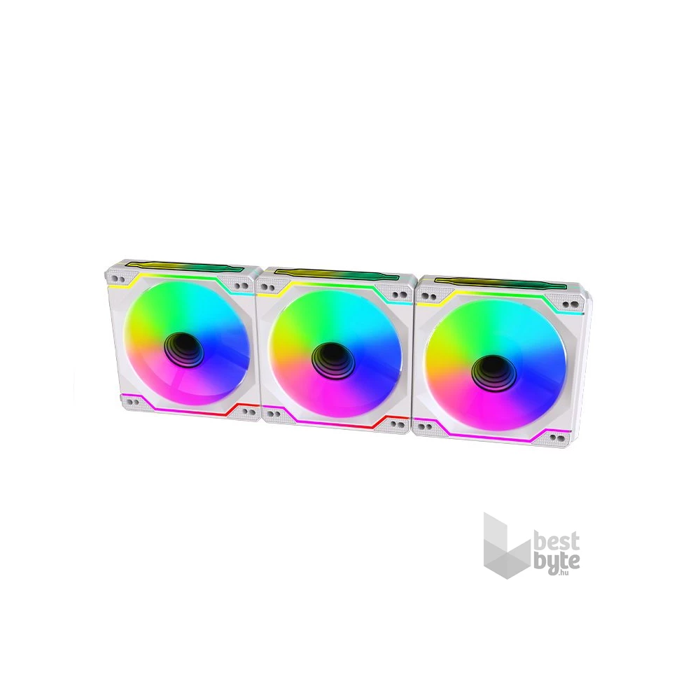 Ventaris VGCF120-1F-W Tempest RGB számítógép ventilátor fehér