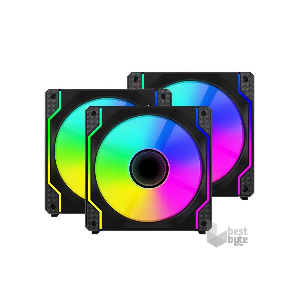 Ventaris VGCF120-3F Tempest RGB számítógép ventilátor 3/CS
