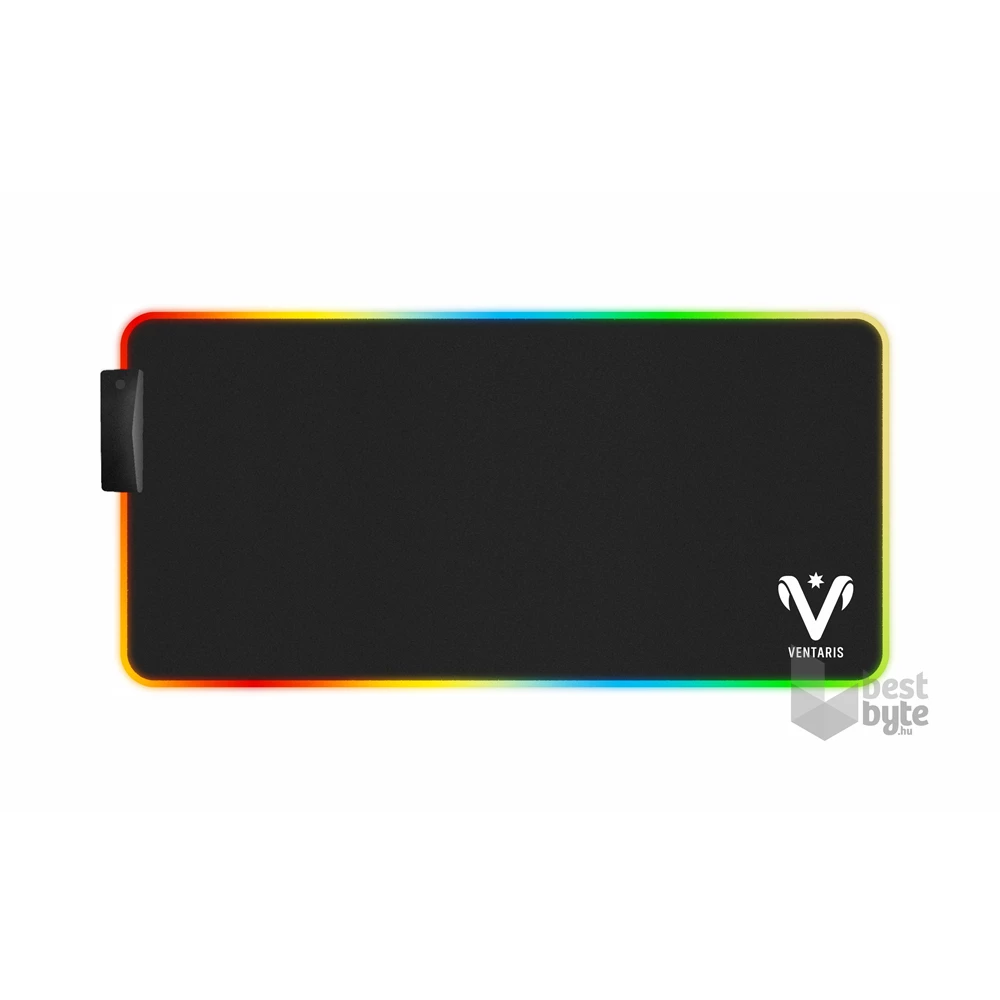 Ventaris VMP904-3XL Nebula RGB világítású Gamer egérpad textil-gumi 1220 x 590 x 3mm