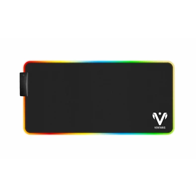 Ventaris VMP904-3XL Nebula RGB világítású Gamer egérpad textil-gumi 1220 x 590 x 3mm