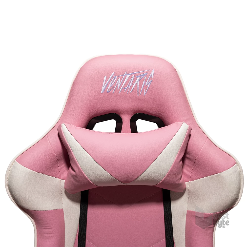 Ventaris VS300PK pink-fehér gamer szék