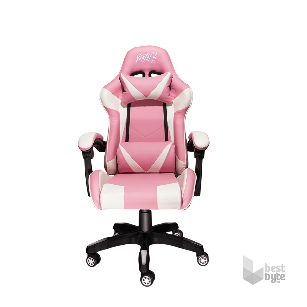 Ventaris VS300PK pink-fehér gamer szék