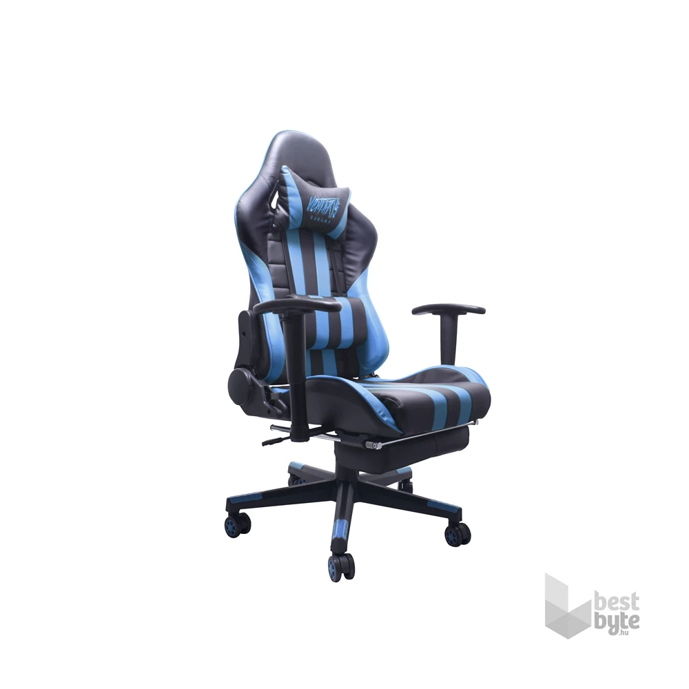 Ventaris VS500BL lábtámasszal! kék gamer szék