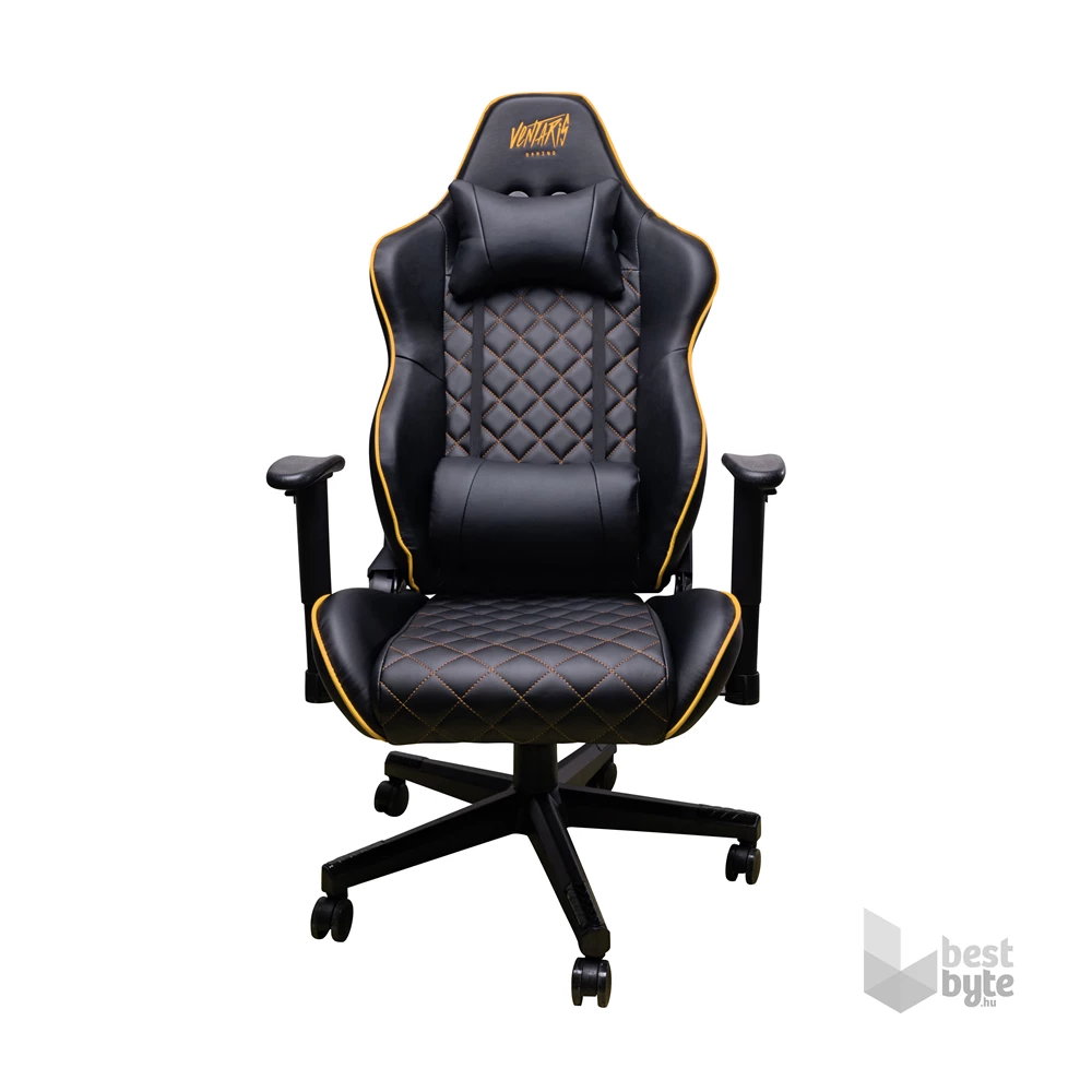 Ventaris VS700GD fekete-arany gamer szék