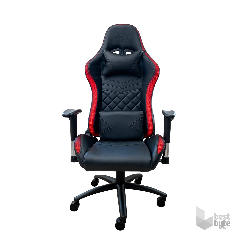 Ventaris VS800LED LED világítással fekete gamer szék