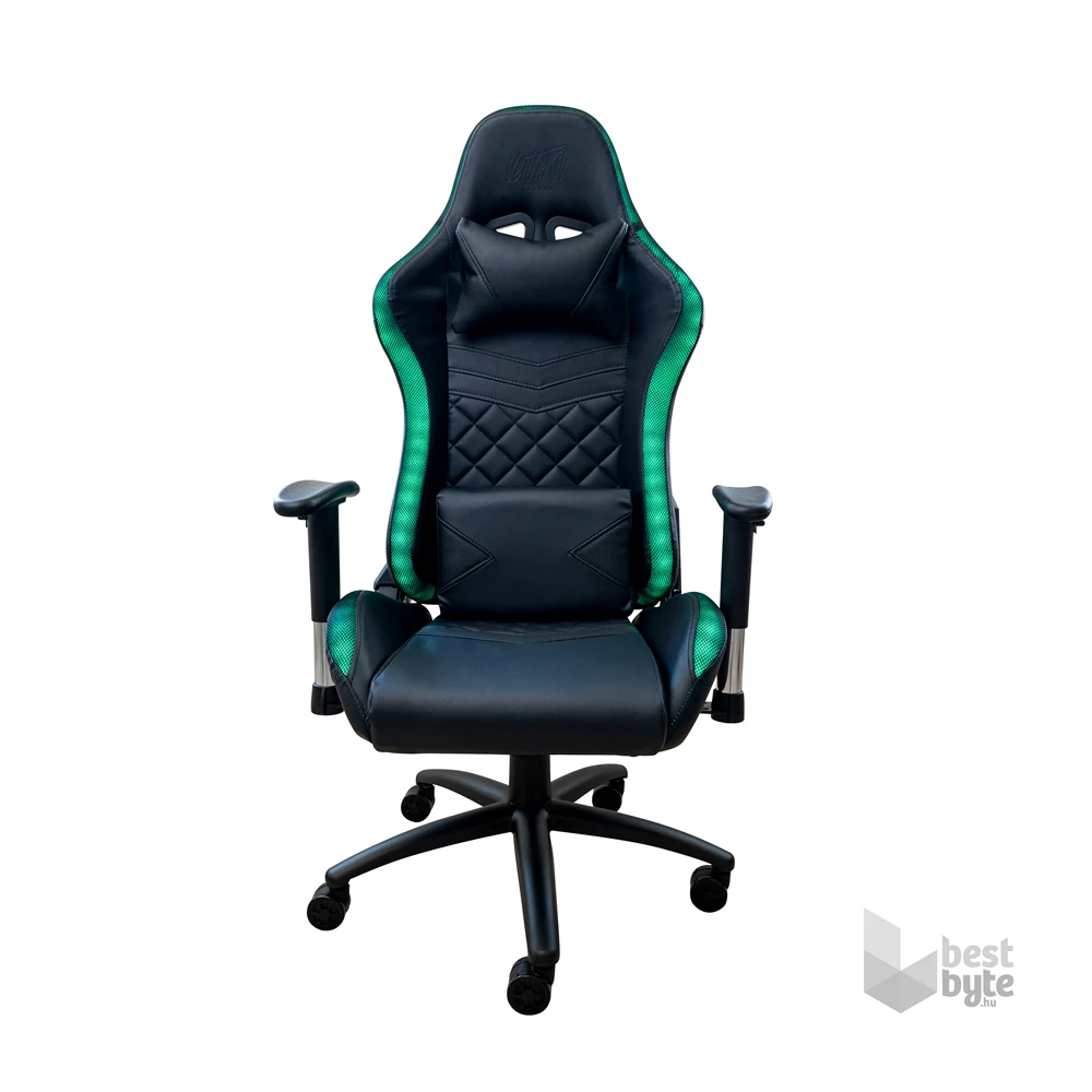 Ventaris VS800LED LED világítással fekete gamer szék