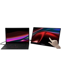 Verbatim 17,3" 32239 PMT-17-4K UHD IPS HDMI/USB/USB-C fekete hordozható érintőkijelzős monitor