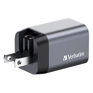 Verbatim 32200 GNC-35 GaN Charger 35W USB Type-A + Type-C hálózati töltő adapter