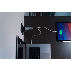 Verbatim 32200 GNC-35 GaN Charger 35W USB Type-A + Type-C hálózati töltő adapter