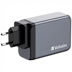 Verbatim 32205 GNC-240 GaN Charger 240W USB Type-A + 3xType-C hálózati töltő adapter
