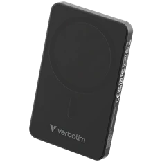 Verbatim 32225 Charge n Go Essentials 5000mAh fekete vezeték nélküli mágneses powerbank Verbatim 32225 Charge n Go Essentials 5000mAh fekete vezeték nélküli mágneses powerbank