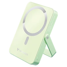 Verbatim 32259 Charge n Go 10000mAh zöld vezeték nélküli kitámasztható mágneses powerbank Verbatim 32259 Charge n Go 10000mAh zöld vezeték nélküli kitámasztható mágneses powerbank