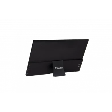 Verbatim 49591 14" PMT-14 FHD IPS HDMI/USB-C fekete fém borítású érintőképernyős monitor