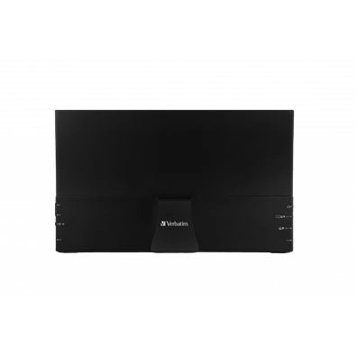 Verbatim 49591 14" PMT-14 FHD IPS HDMI/USB-C fekete fém borítású érintőképernyős monitor