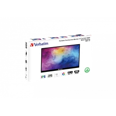 Verbatim 49591 14" PMT-14 FHD IPS HDMI/USB-C fekete fém borítású érintőképernyős monitor