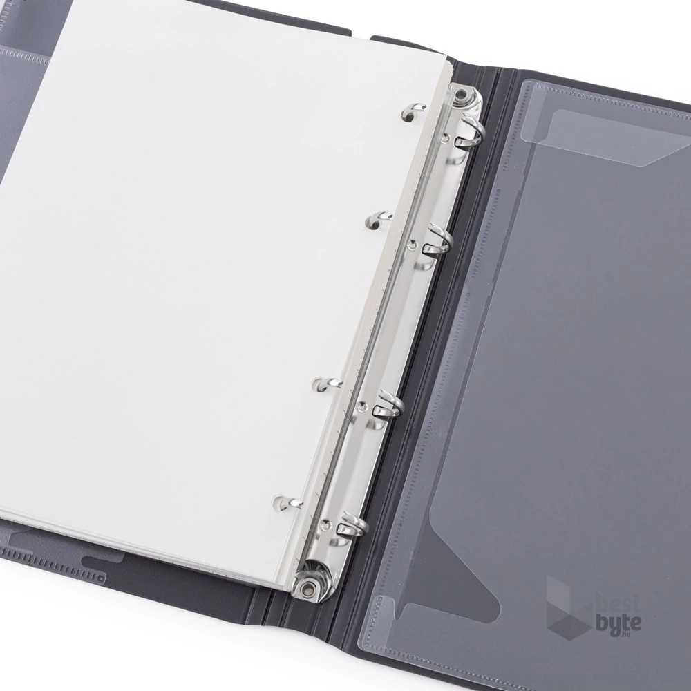 Verde A5 4 gyűrűs 3x30 vegyes lappal tégla gyűrűs mappa