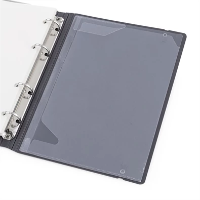 Verde A5 4 gyűrűs 3x30 vegyes lappal tégla gyűrűs mappa