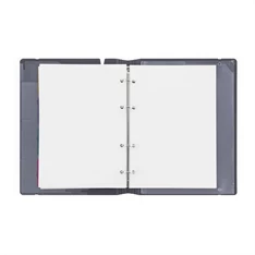 Verde A5 4 gyűrűs 3x30 vegyes lappal tégla gyűrűs mappa