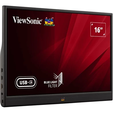ViewSonic 15,6" VA1655 FHD IPS miniHDMI/USB-C hordozható monitor