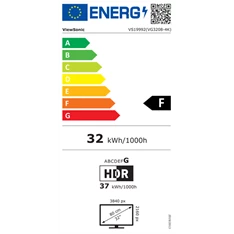 ViewSonic 32" VG3208-4K UHD VA DP/HDMI monitor
