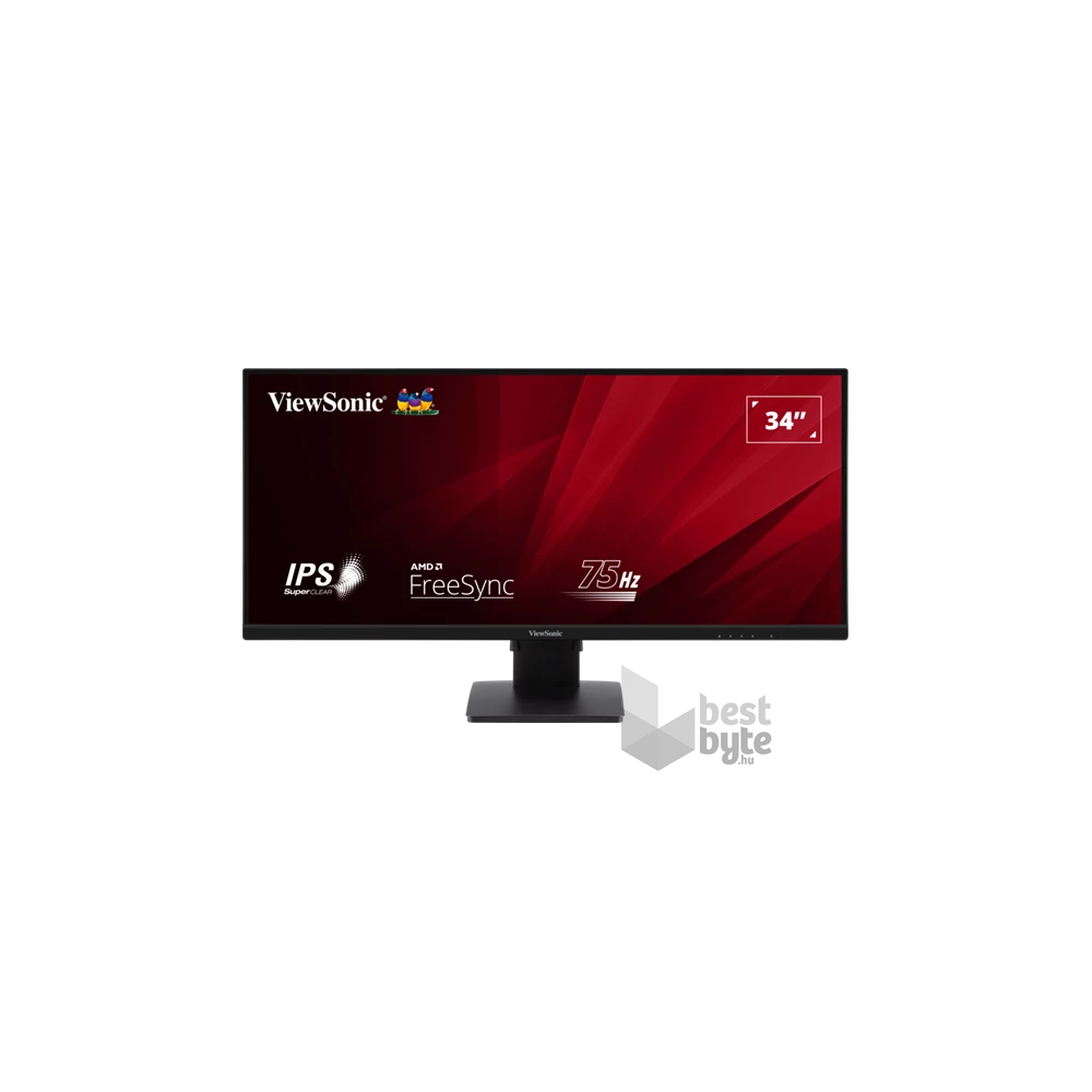 ViewSonic 34" VA3456-MHDJ WQHD IPS DP/HDMI monitor