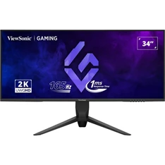 ViewSonic 34" VX3480-2K-PRO UWQHD VA 165Hz DP/HDMI/USB gamer monitor