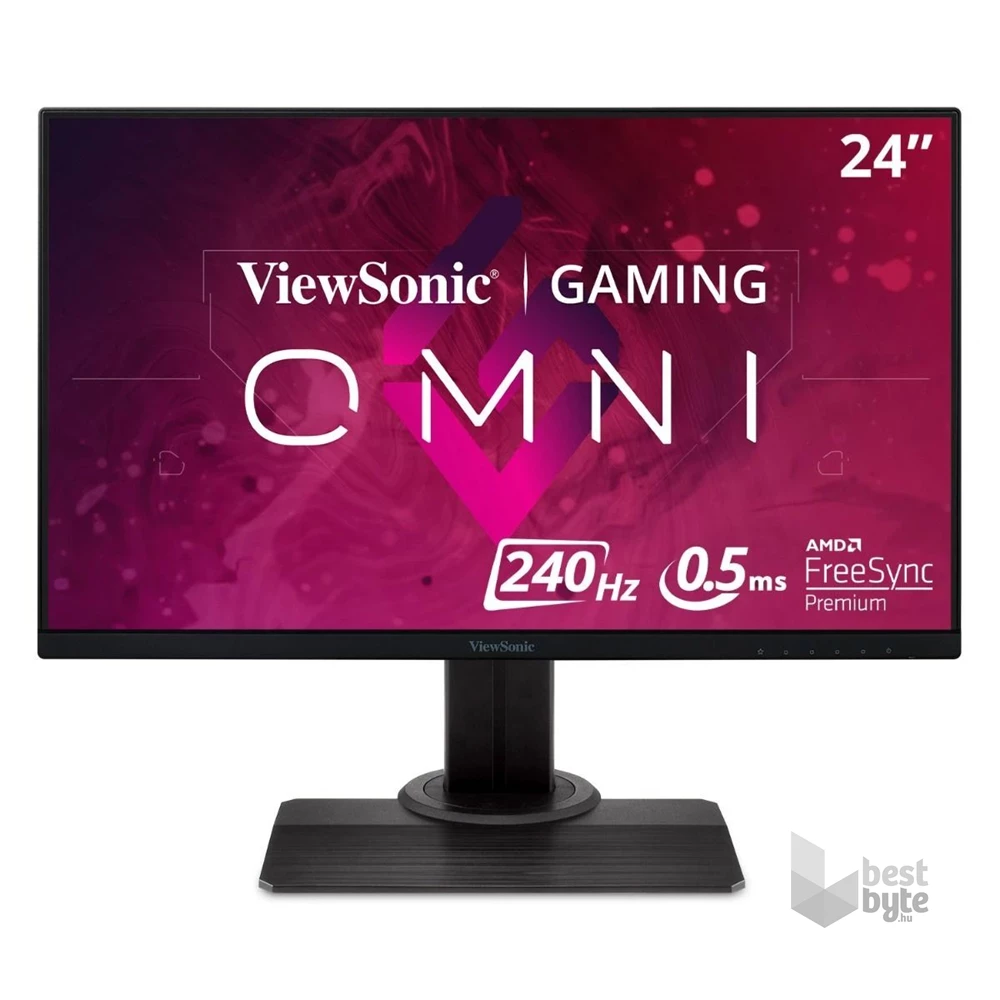 ViewSonic 24" XG2431 FHD IPS 240Hz HDMI/DP/USB fekete gamer monitor