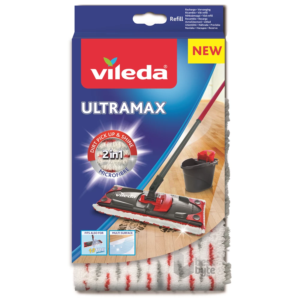 Vileda Ultramax 2 az 1-ben lapos felmosó utántöltő