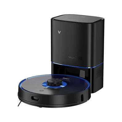 Xiaomi Viomi S9 Alpha UV Smart porgyűjtő állomással fekete-kék száraz-nedves takarítórobot