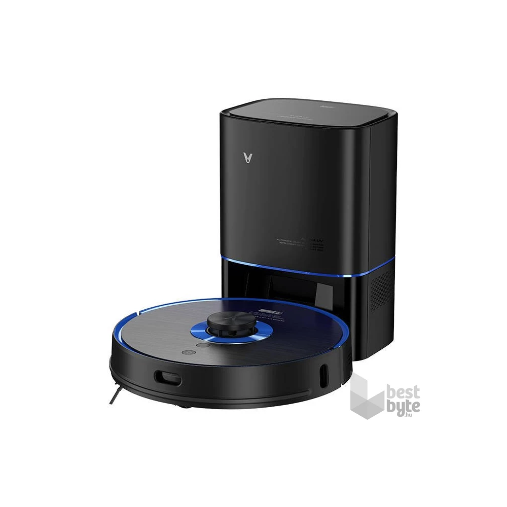 Xiaomi Viomi S9 Alpha UV Smart porgyűjtő állomással fekete-kék száraz-nedves takarítórobot