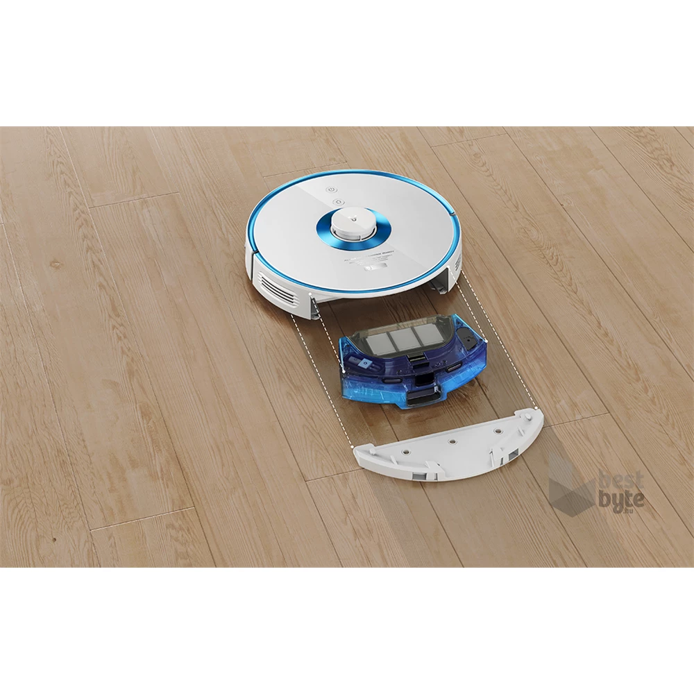 Xiaomi Viomi S9 Alpha UV porgyűjtő állomással fehér-kék száraz-nedves takarítórobot