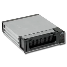 Vipower Mobil rack SATA + 2 fan Aluminium, FEKETE (VP-5010LSB) belső HDD ház