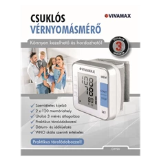 Vivamax GYV20 csuklós vérnyomásmérő