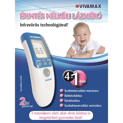 Vivamax GYV8 infravörös lázmérő