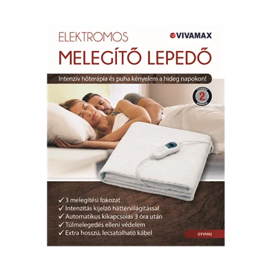 Vivamax GYVH42 elektromos melegítő lepedő