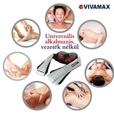 Vivamax GYVM43 "DeLuxe" akkumulátorral univerzális masszírozó